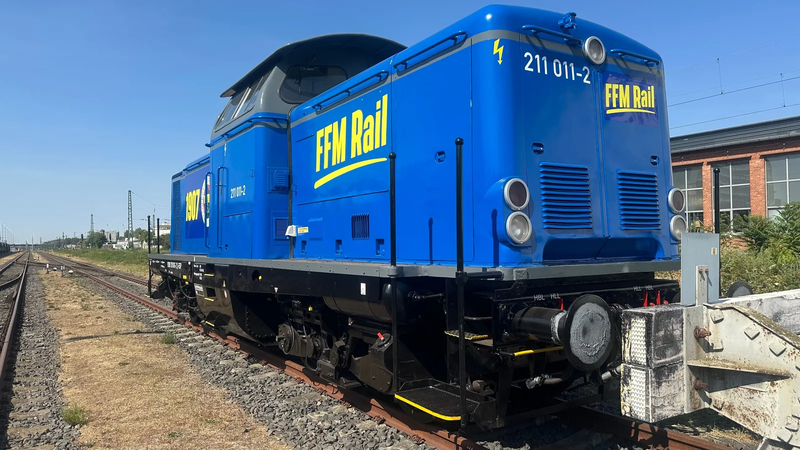 Fahrzeugbeschriftung für FFM Rail GmbH in Flörsheim am Main