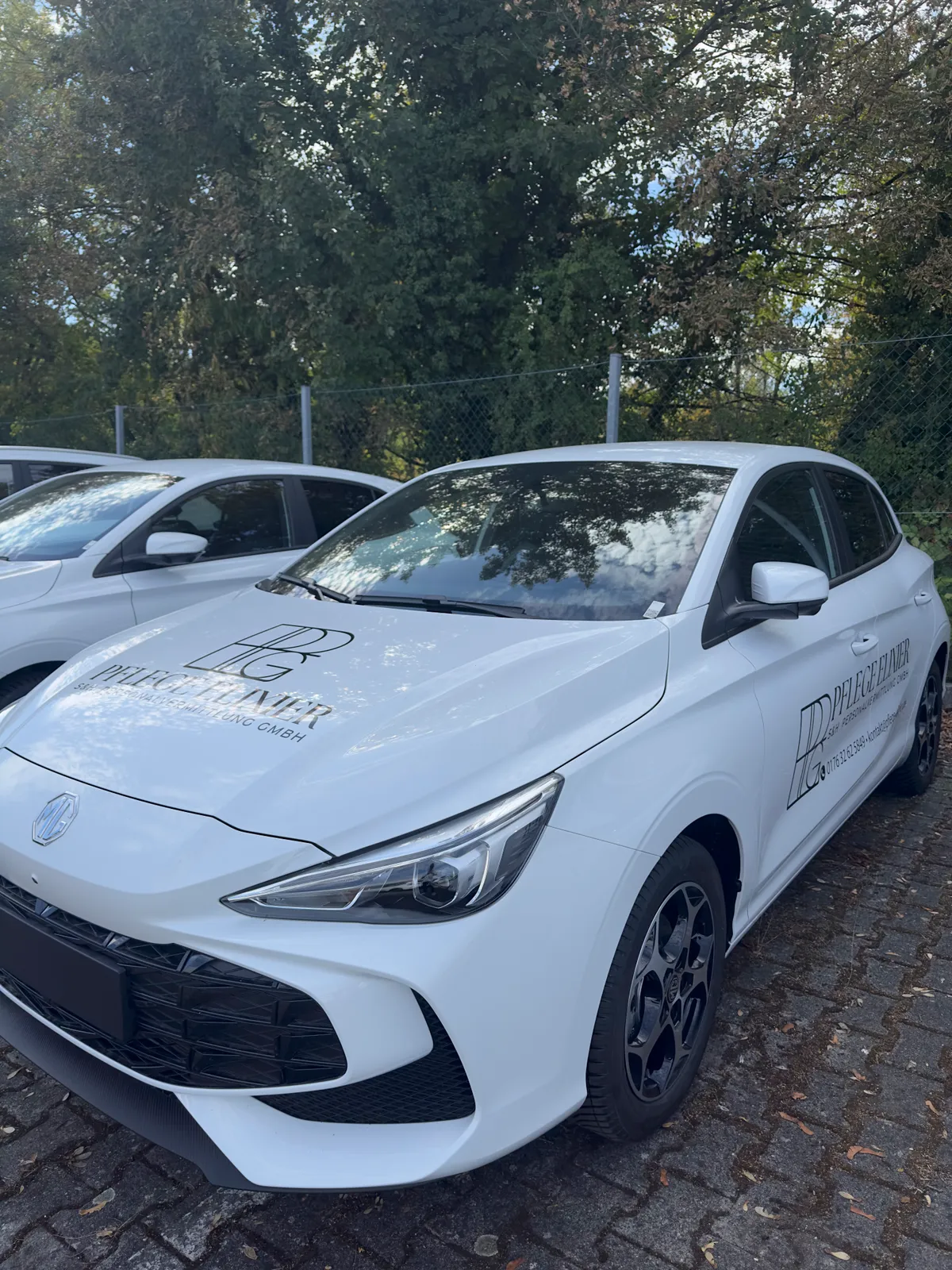 Fahrzeugbeschriftung für Pflege Elixier – S&H Personalvermittlung GmbH in Ober-Mörlen